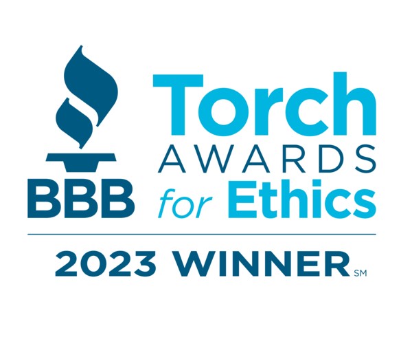 2023 BBB Torch Awards for Ethics winner logo
